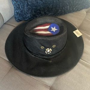 Black PR hat